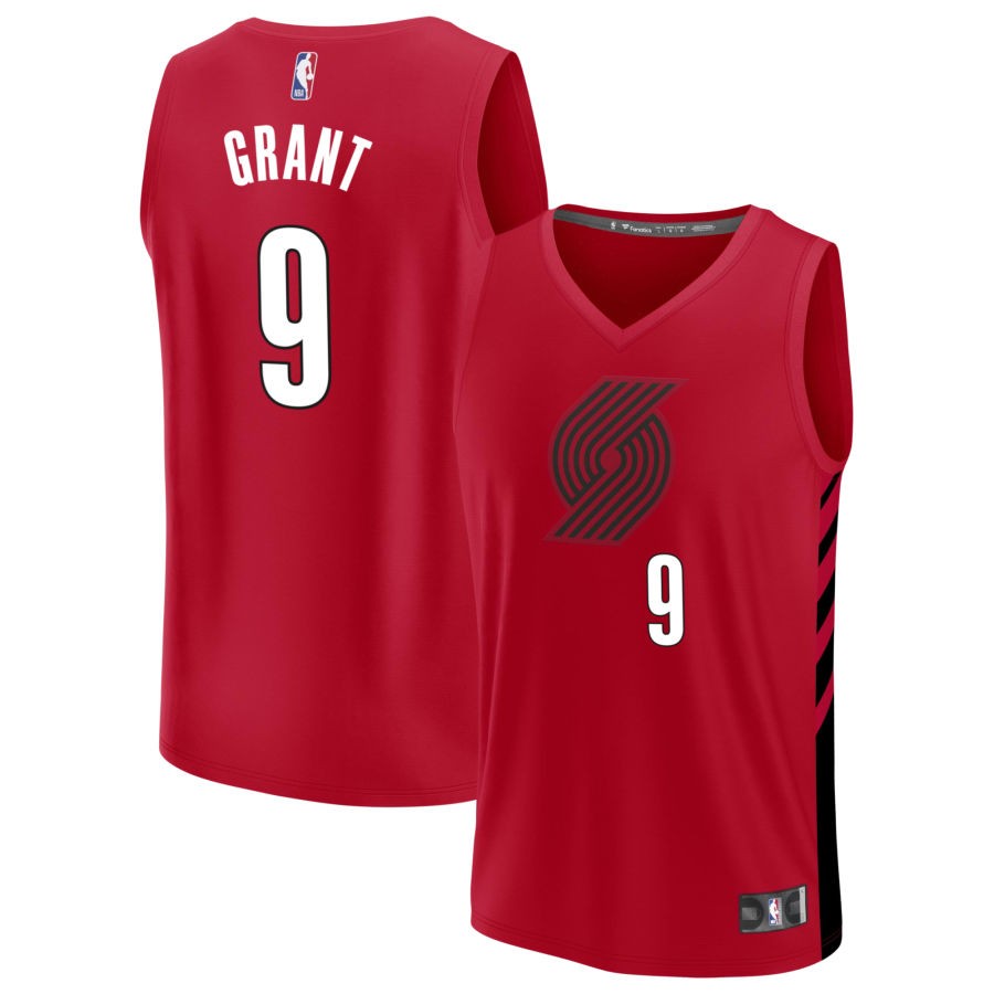 Jerami Grant Portland Trail Blazers Nike Swingman Statement Jersey - Red