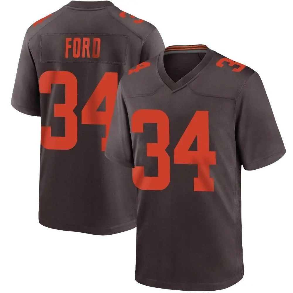 Jerome Ford Cleveland Browns Nike Alternate Game Player Jersey - Brown