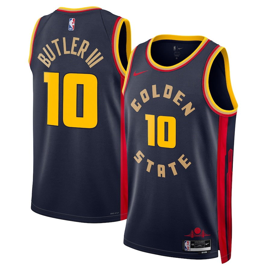 Jimmy Butler III Golden State Warriors 2024/2025 Nike Swingman City Jersey - Navy