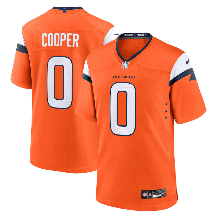 Jonathon Cooper Denver Broncos Nike Game Player Jersey - Orange