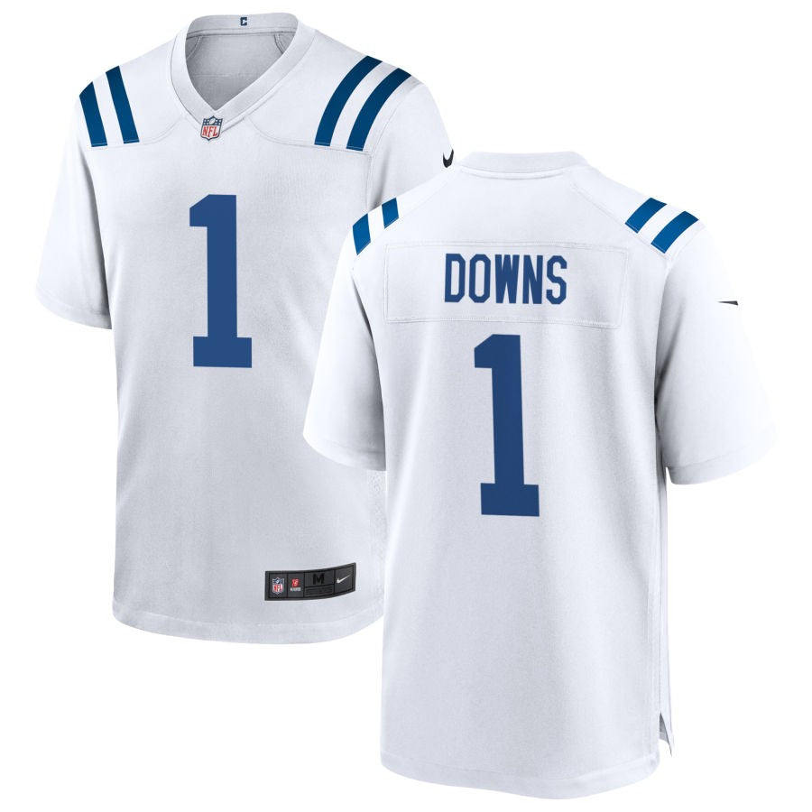 Josh Downs Indianapolis Colts Nike Game Player Jersey - White