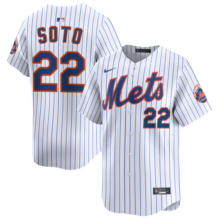 Juan Soto New York Mets Nike Home Replica Player Jersey - White