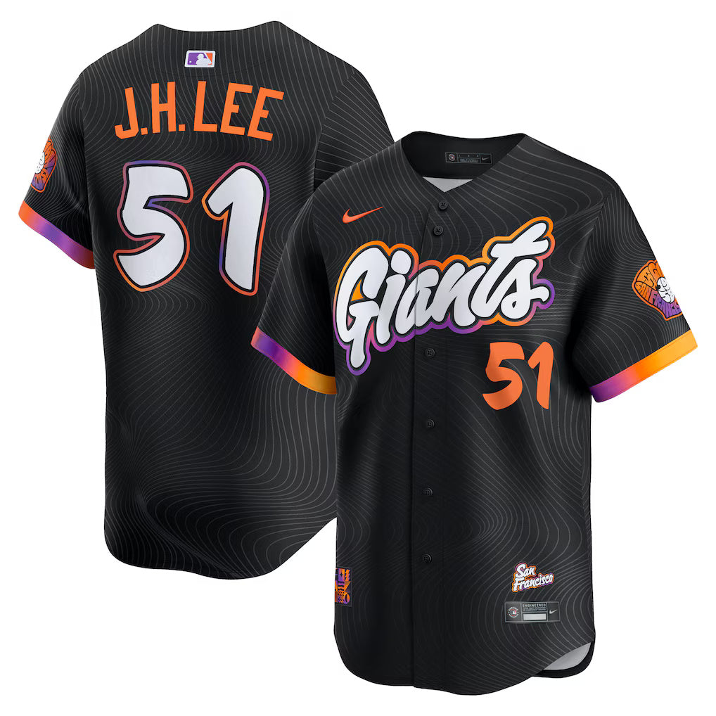 Jung Hoo Lee San Francisco Giants 2025 Nike City Connect Limited Player Jersey - Black