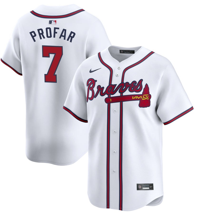 Jurickson Profar Atlanta Braves Nike Home Replica Player Jersey - White