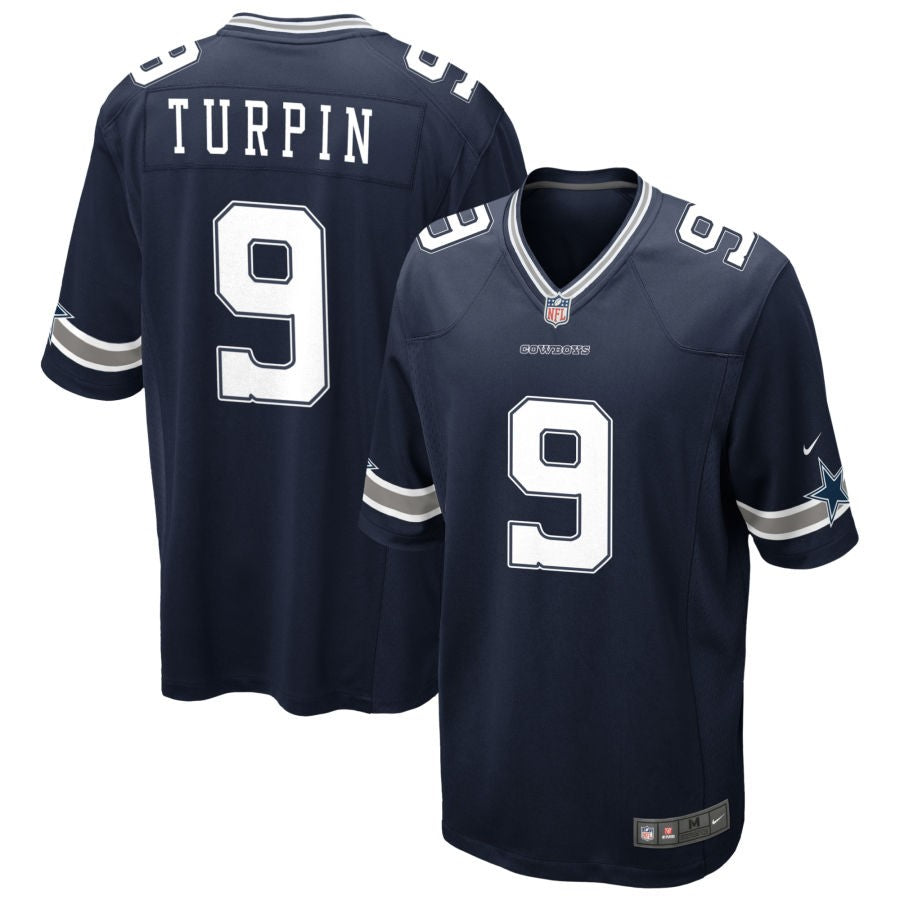 Kavontae Turpin Dallas Cowboys Nike Game Player Jersey - Navy