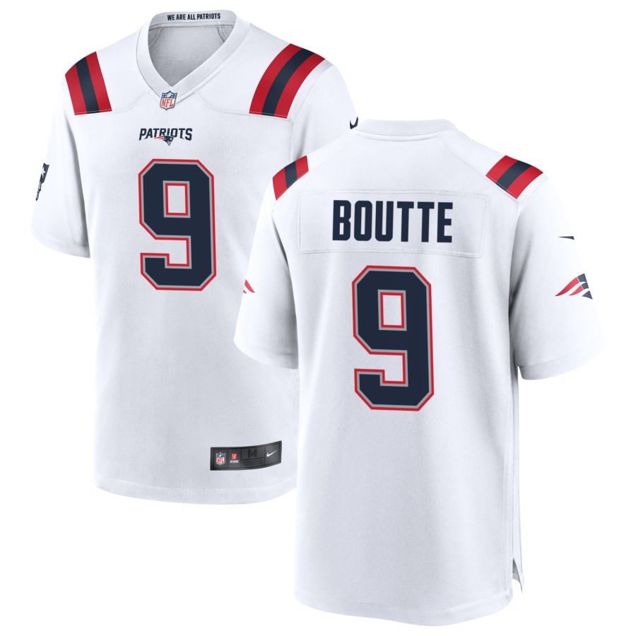 Kayshon Boutte New England Patriots Nike Game Player Jersey - White