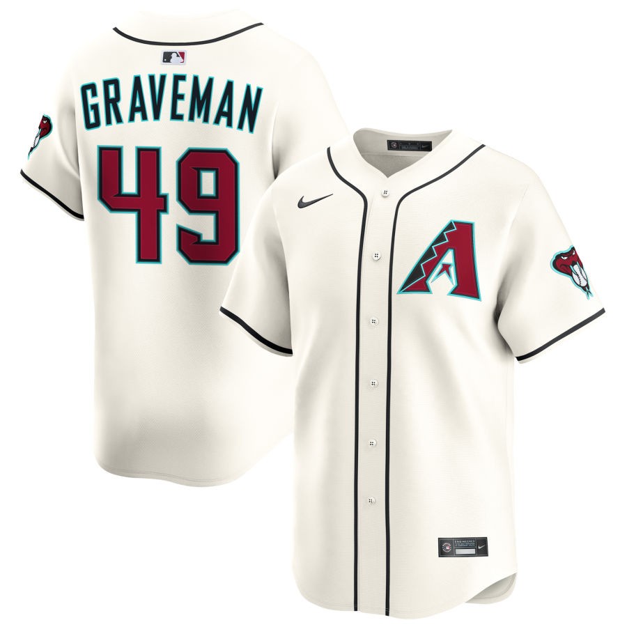 Kendall Graveman Arizona Diamondbacks Nike Home Replica Player Jersey - White