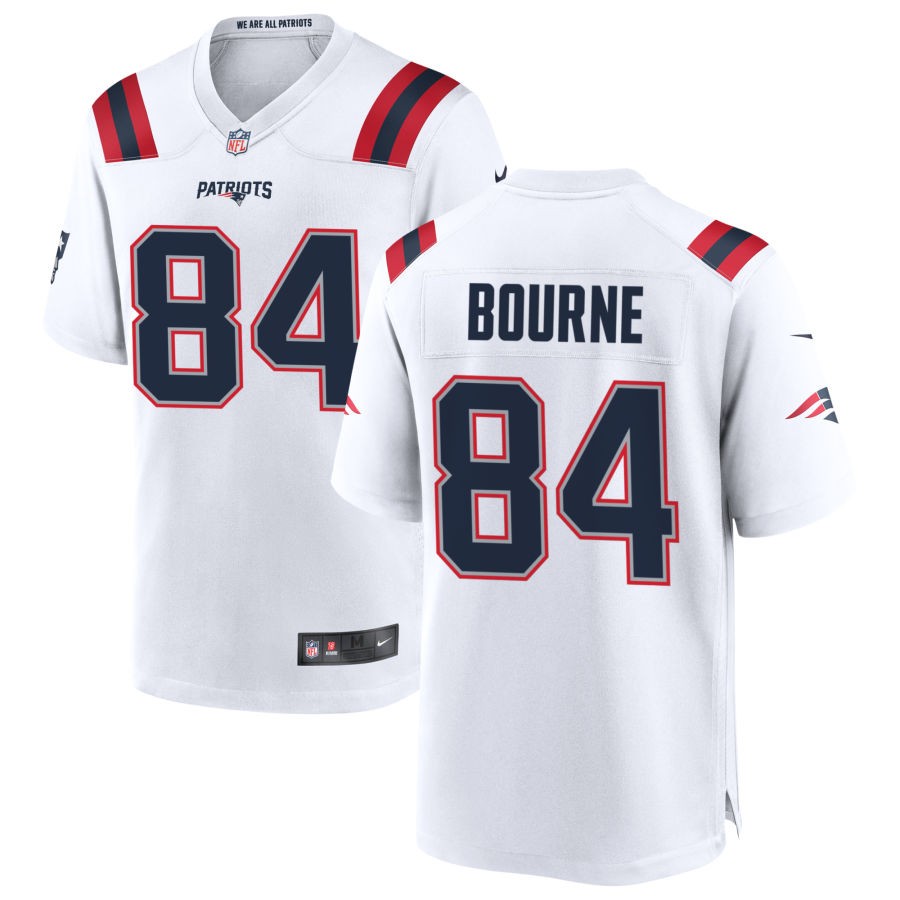 Kendrick Bourne New England Patriots Nike Game Player Jersey - White