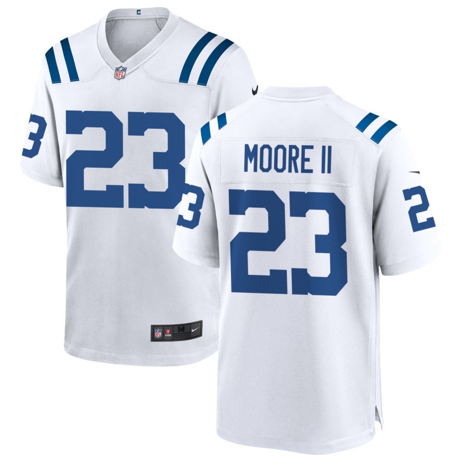 Kenny Moore II Indianapolis Colts Nike Game Player Jersey - White