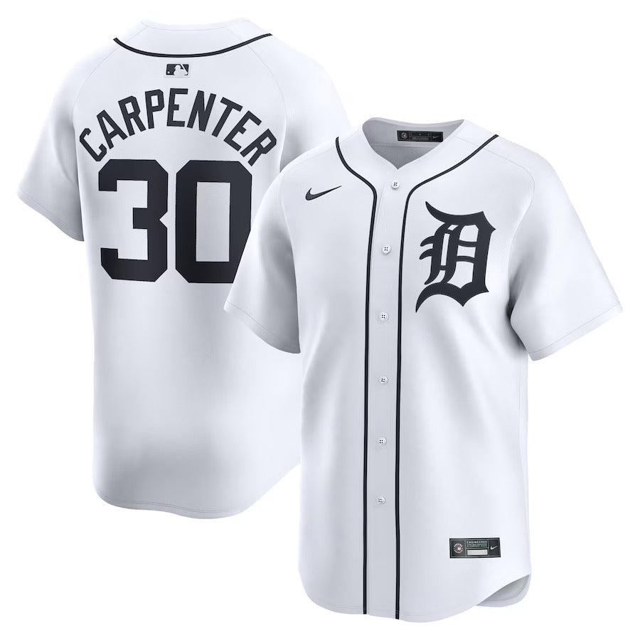 Kerry Carpenter Detroit Tigers Nike Home Replica Player Jersey - Navy