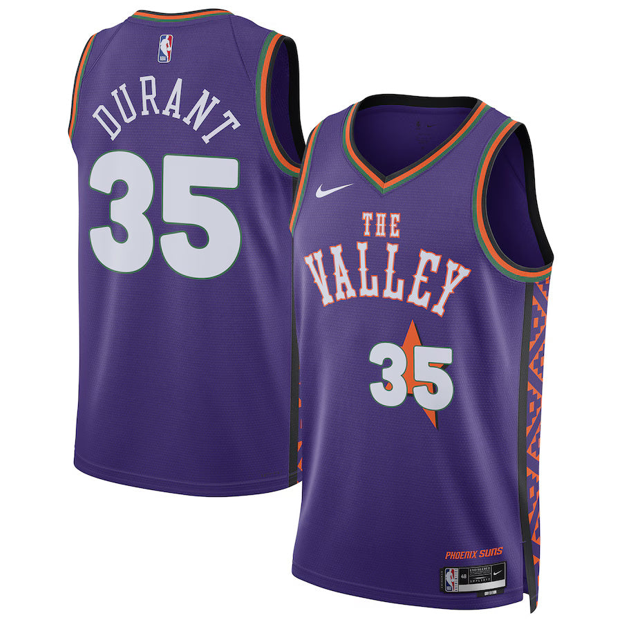 Kevin Durant Phoenix Suns 2024/2025 Nike Swingman City Jersey - Purple