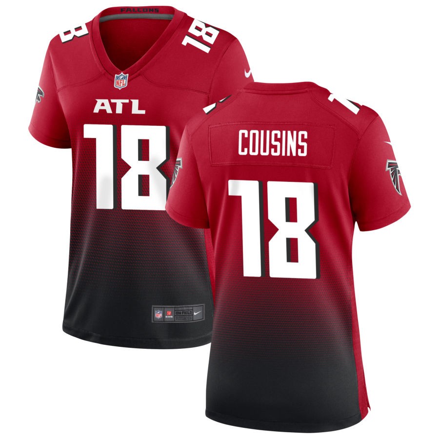 Kirk Cousins Atlanta Falcons Nike Alternate Game Player Jersey - Red