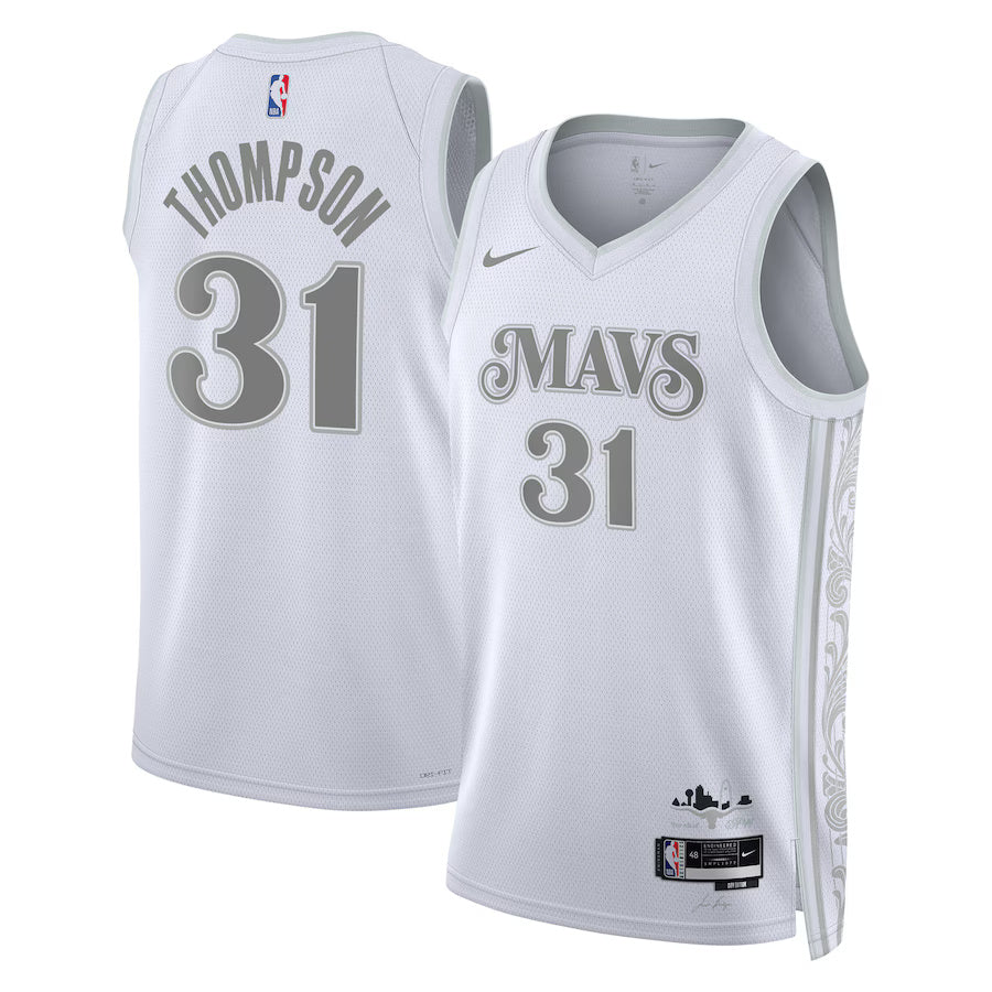 Klay Thompson Dallas Mavericks 2024/2025 Nike Swingman City Jersey - White