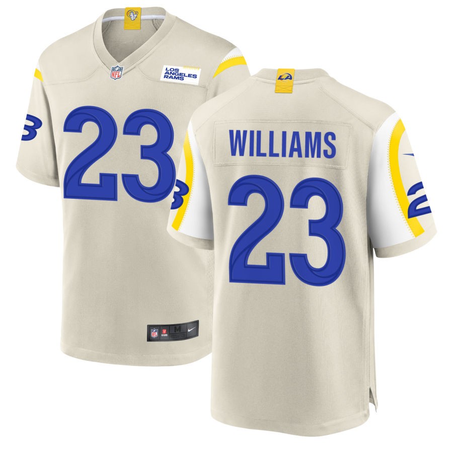 Kyren Williams Los Angeles Rams Nike Game Player Jersey - Bone
