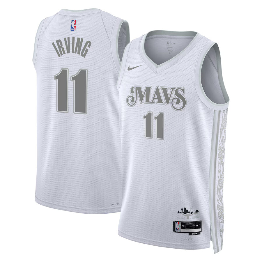 Kyrie Irving Dallas Mavericks 2024/2025 Nike Swingman City Jersey - White