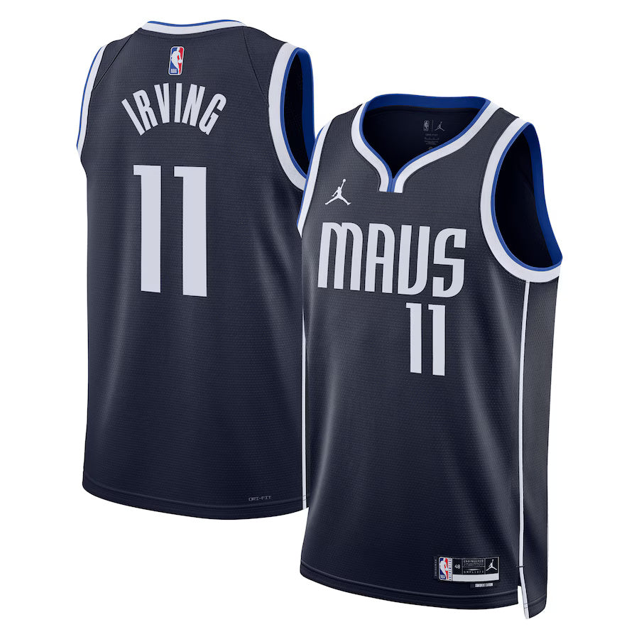 Kyrie Irving Dallas Mavericks Nike Swingman Statement Jersey - Navy