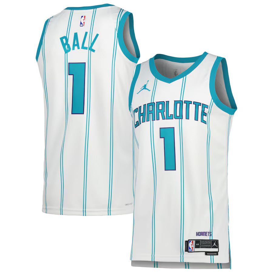LaMelo Ball Charlotte Hornets Nike Swingman Association Jersey - White