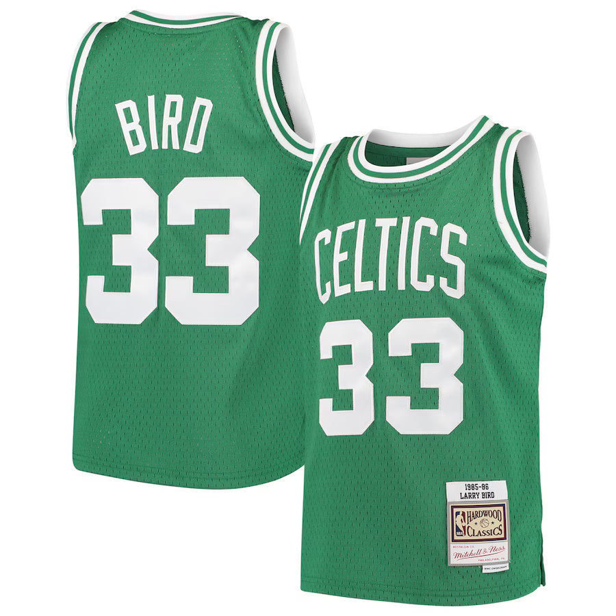 Larry Bird Boston Celtics Throwback Player Jersey - Kelly Green