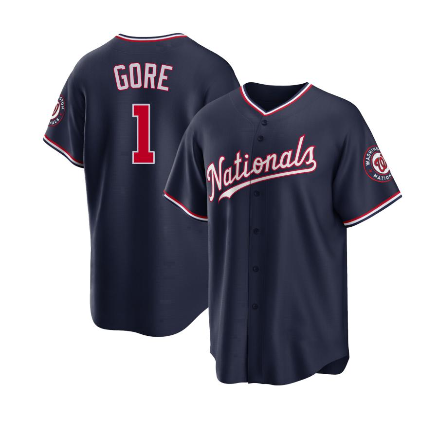 MacKenzie Gore Washington Nationals Nike Alternate Limited Player Jersey - Navy