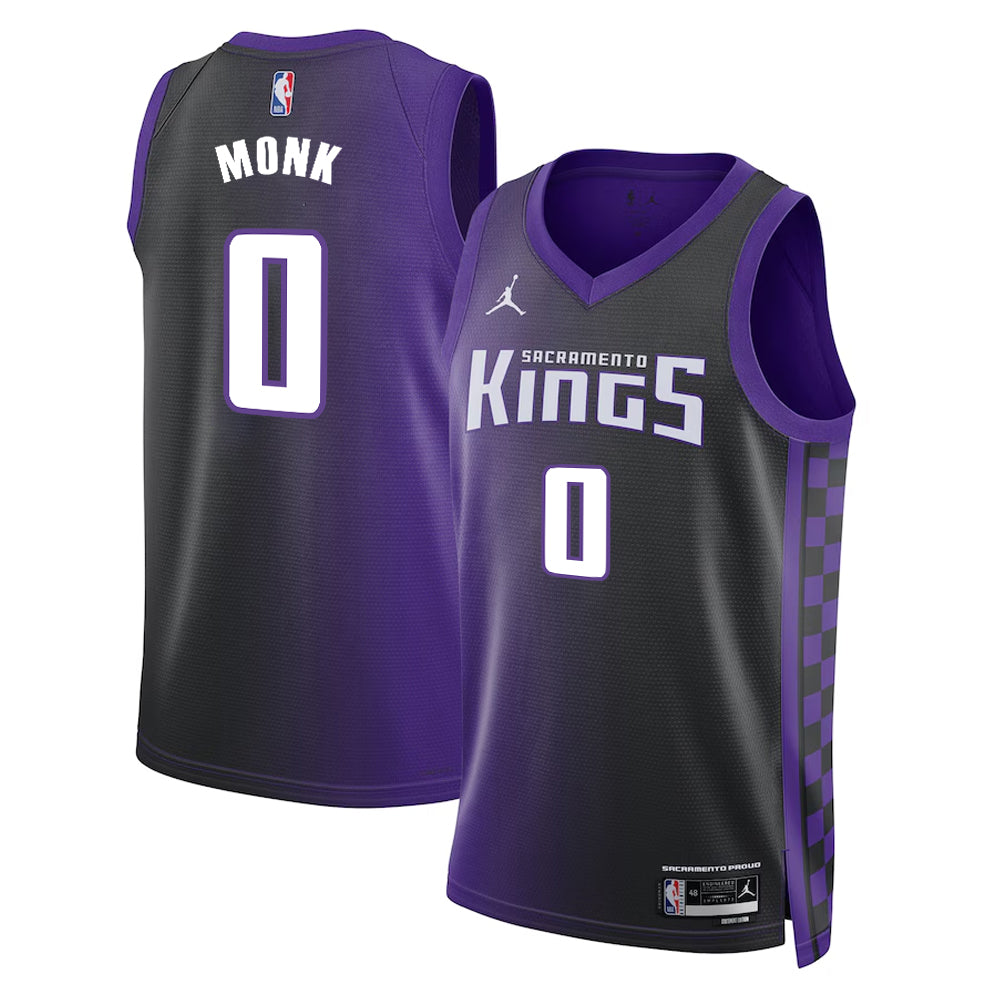 Malik Monk Sacramento Kings Nike Swingman Statement Jersey - Purple