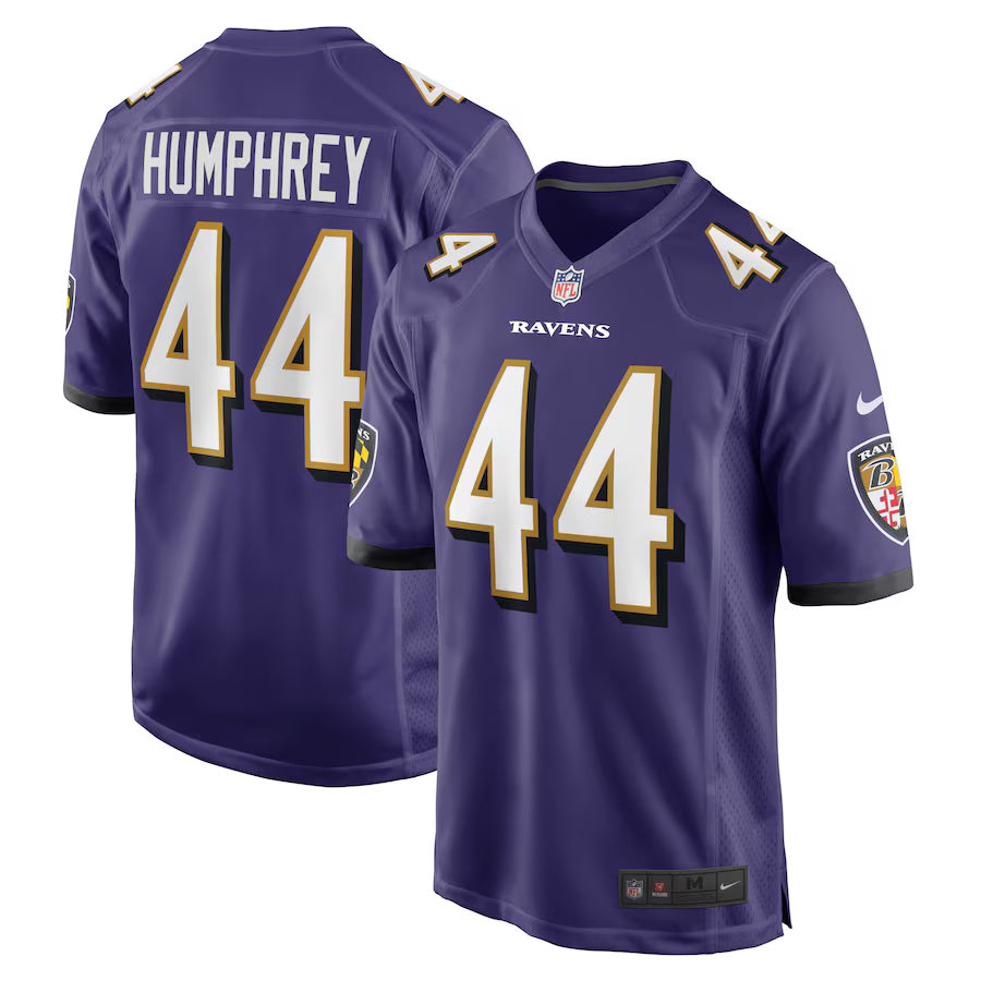 Marlon Humphrey Baltimore Ravens Nike Game Player Jersey - Purple