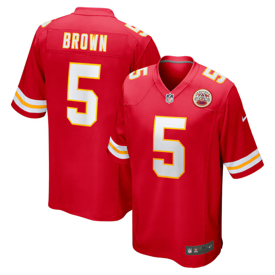 Marquise Brown Kansas City Chiefs Nike Game Player Jersey - Red