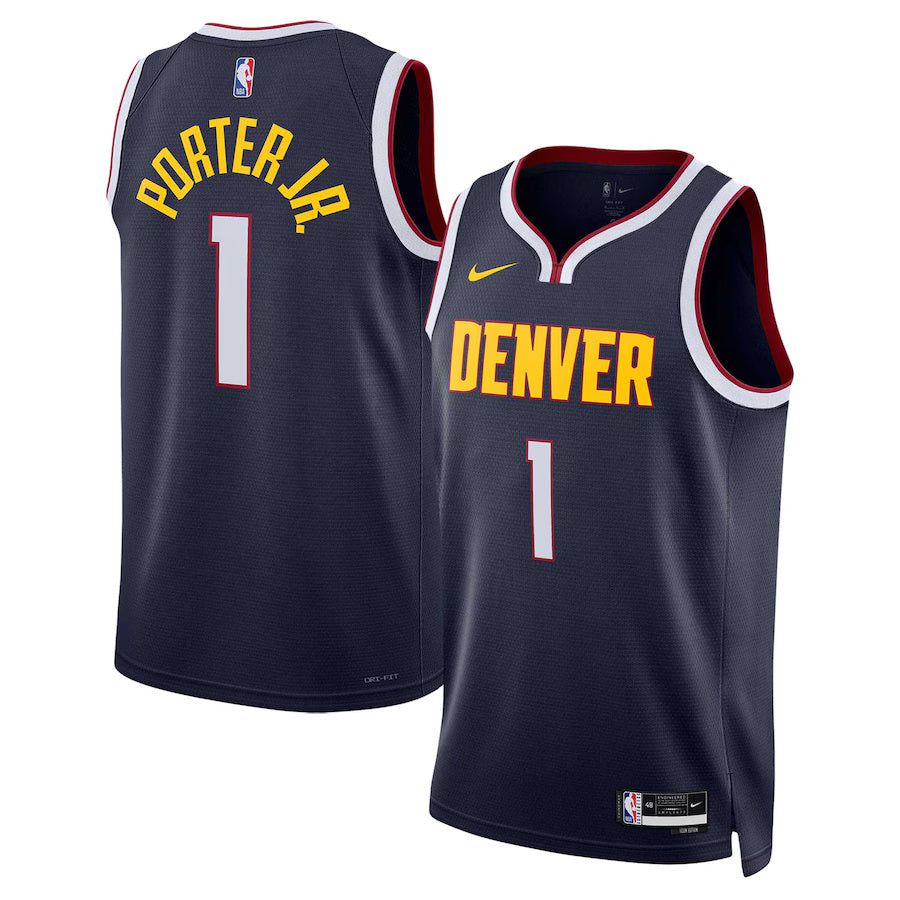 Michael Porter Jr. Denver Nuggets Nike Swingman Icon Jersey - Navy