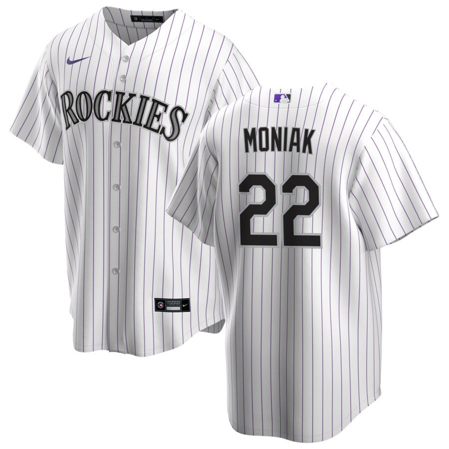 Mickey Moniak Colorado Rockies Nike Home Replica Player Jersey - White