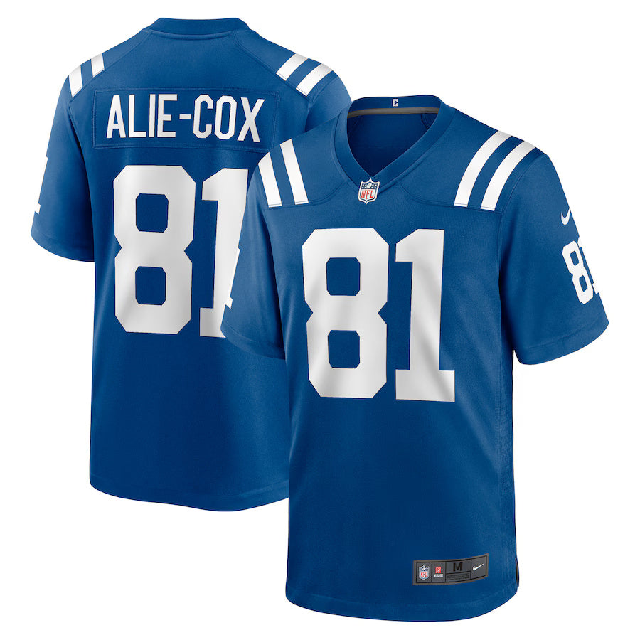 Mo Alie-Cox Indianapolis Colts Nike Game Player Jersey - Royal
