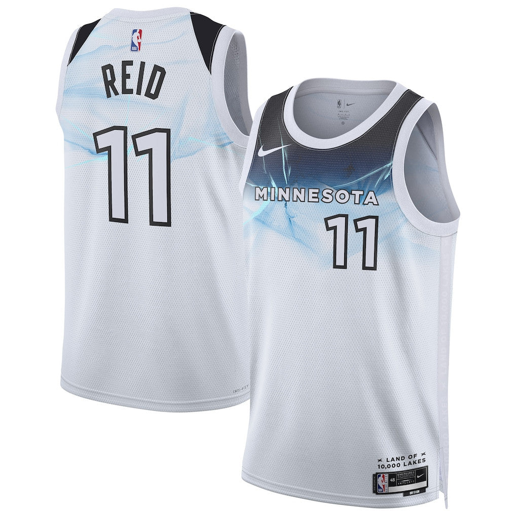Naz Reid Minnesota Timberwolves 2024/2025 Nike Swingman City Jersey - White