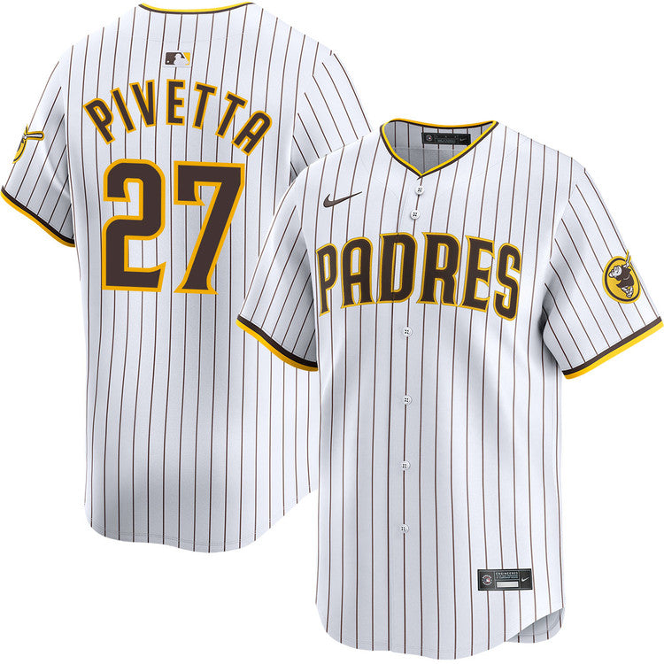 Nick Pivetta San Diego Padres Nike Home Replica Player Jersey - White