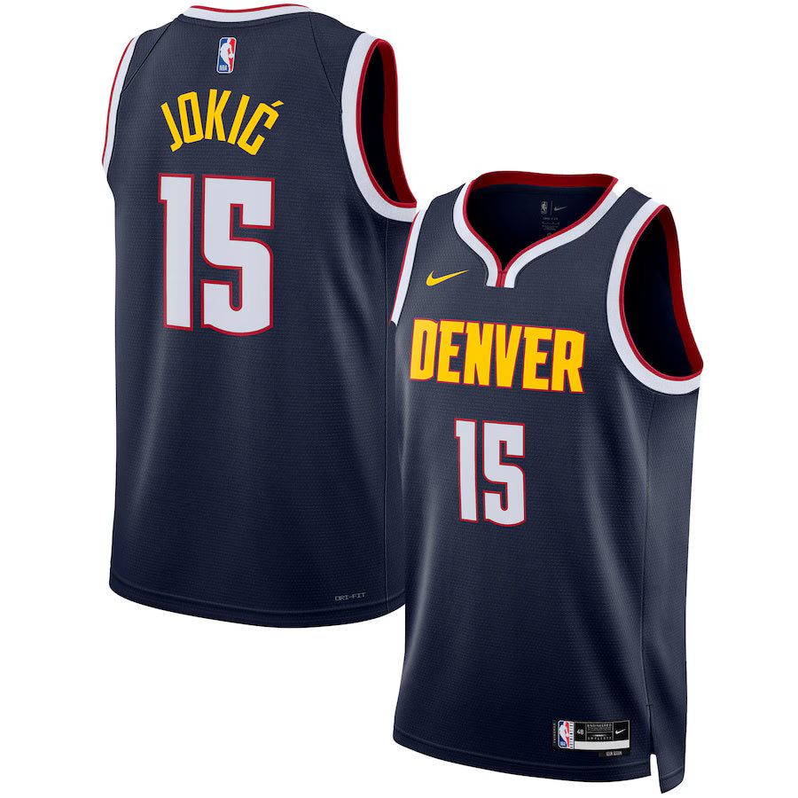 Nikola Jokić Denver Nuggets Nike Swingman Icon Jersey - Navy