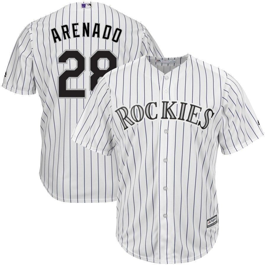 Nolan Arenado Colorado Rockies Nike Home Replica Player Jersey - White