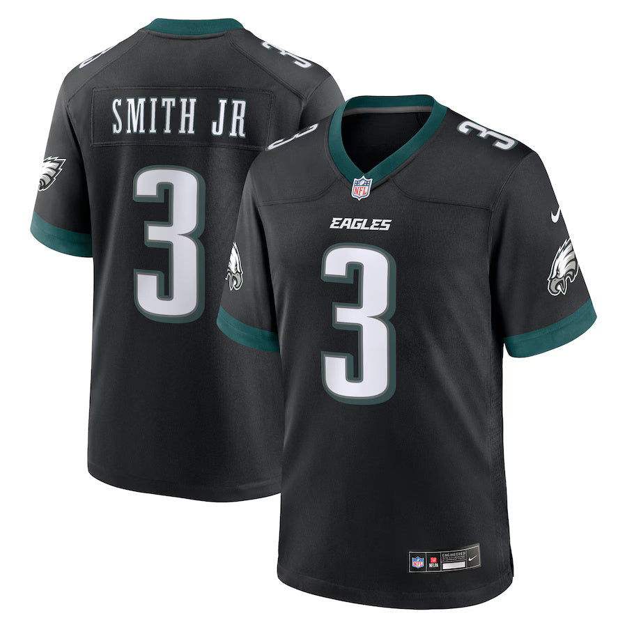 Nolan Smith Philadelphia Eagles Nike Alternate Game Player Jersey - Black