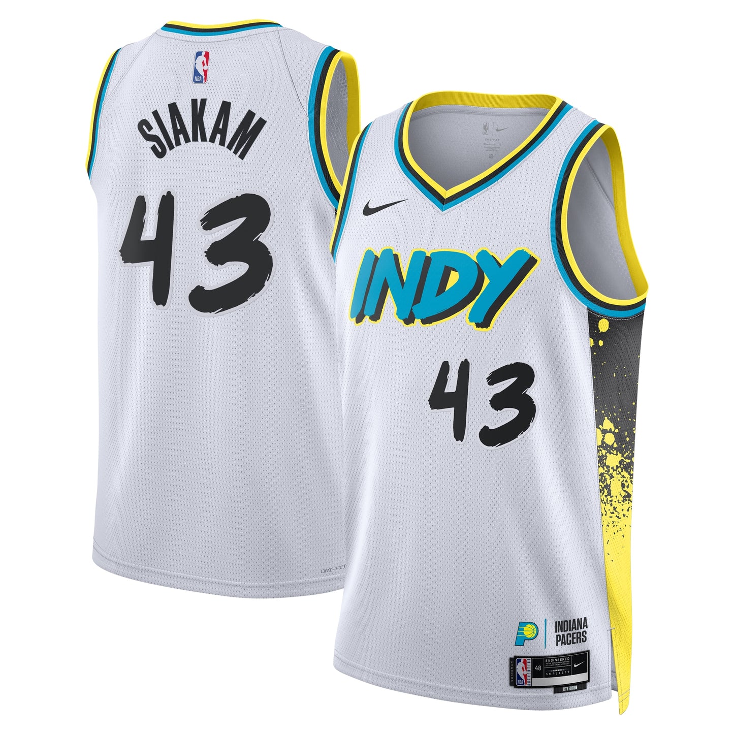 Pascal Siakam Indiana Pacers 2024/2025 Nike Swingman City Jersey - White