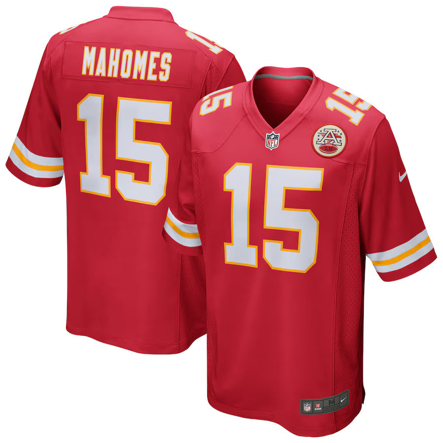 Patrick Mahomes Kansas City Chiefs Nike Game Player Jersey - Red