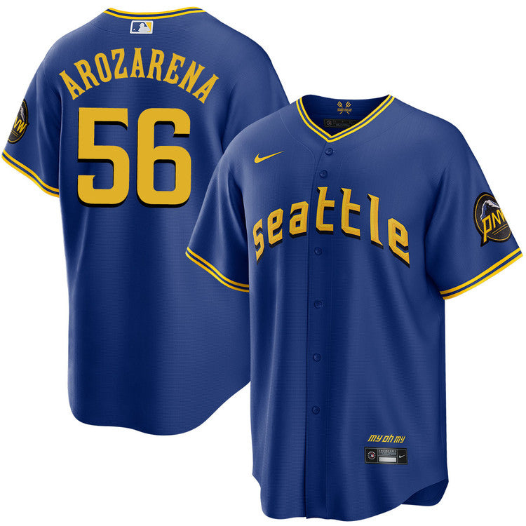 Randy Arozarena Seattle Mariners Nike City Connect Limited Player Jersey - Royal