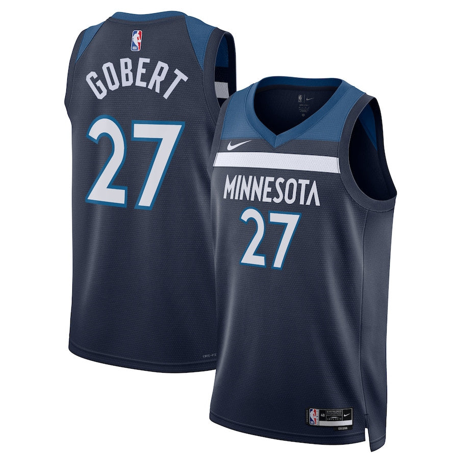 Rudy Gobert Minnesota Timberwolves Nike Swingman Icon Jersey - Navy