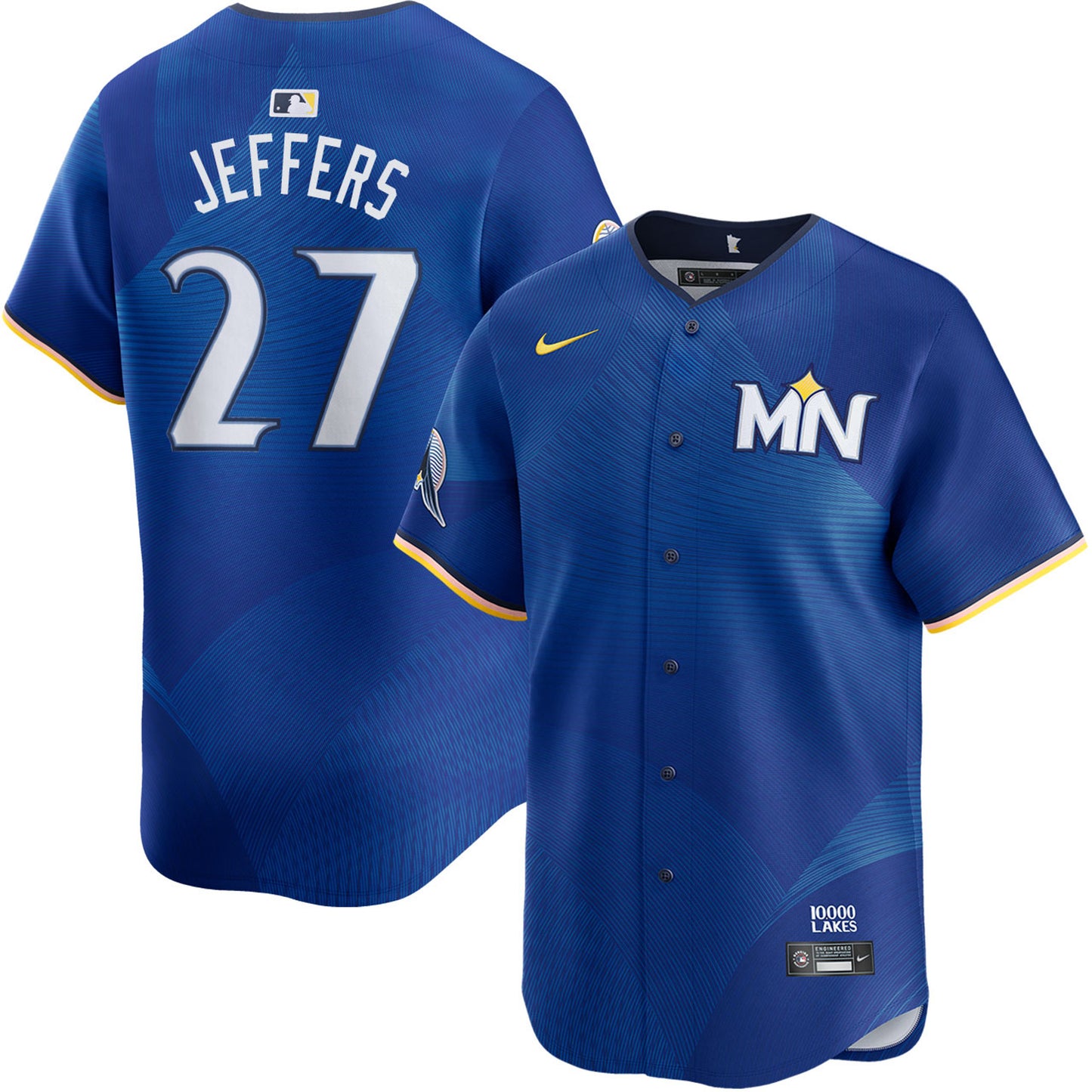 Ryan Jeffers Minnesota Twins 2024 Nike City Connect Limited Player Jersey - Royal