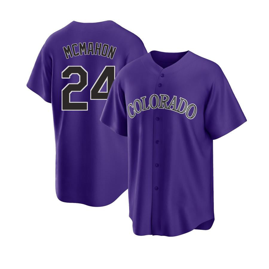 Ryan McMahon Colorado Rockies Nike Alternate Limited Player Jersey - Purple