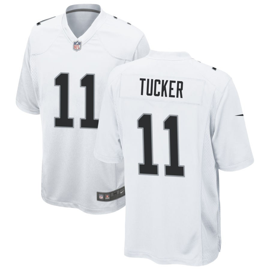 Tre Tucker Las Vegas Raiders Nike Game Player Jersey - White