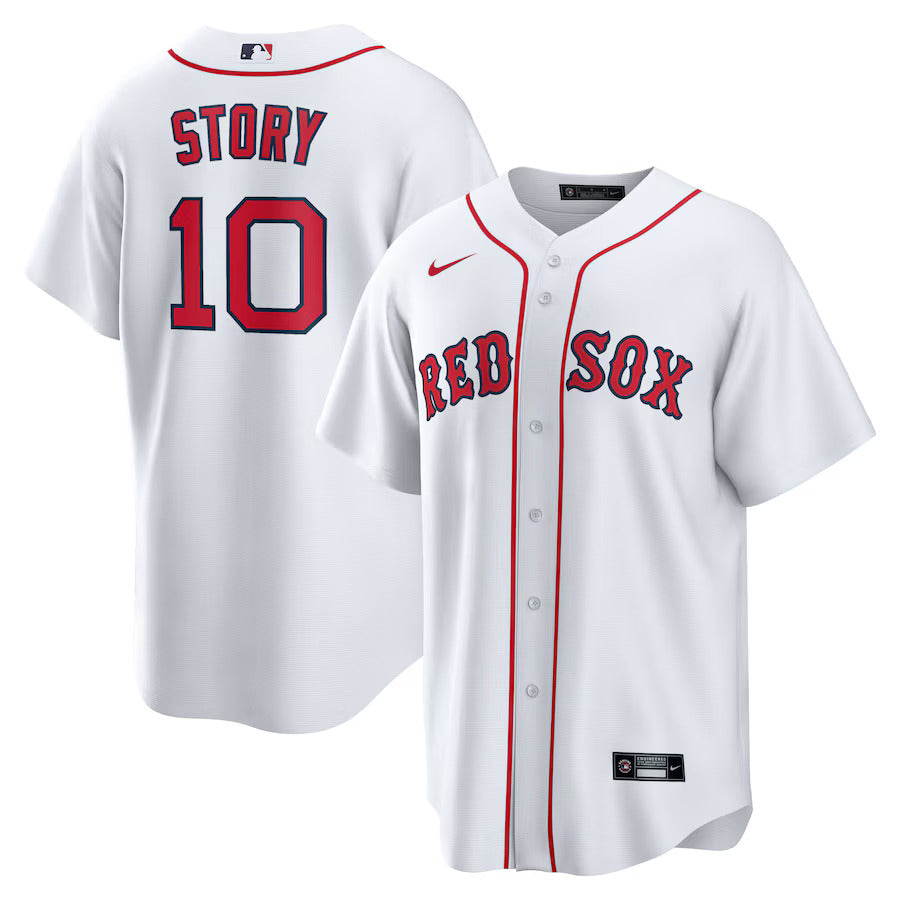 Trevor Story Boston Red Sox Nike Home Replica Player Jersey - White