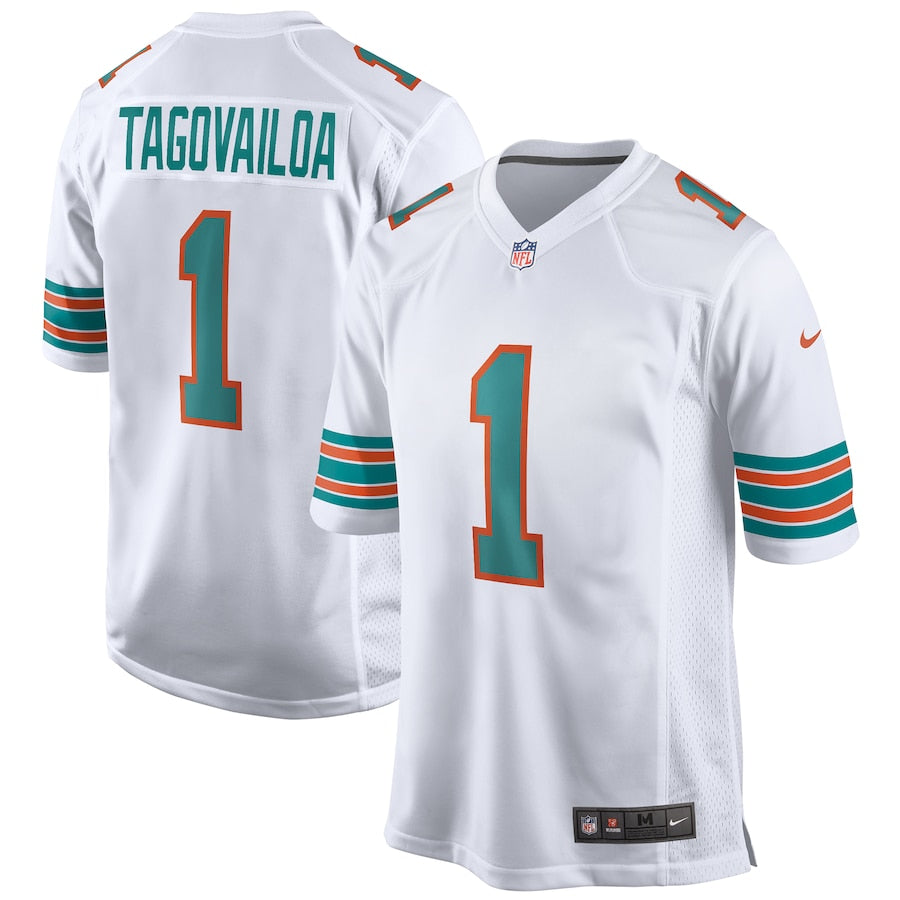 Tua Tagovailoa Miami Dolphins Nike 2nd Alternate Game Player Jersey - White