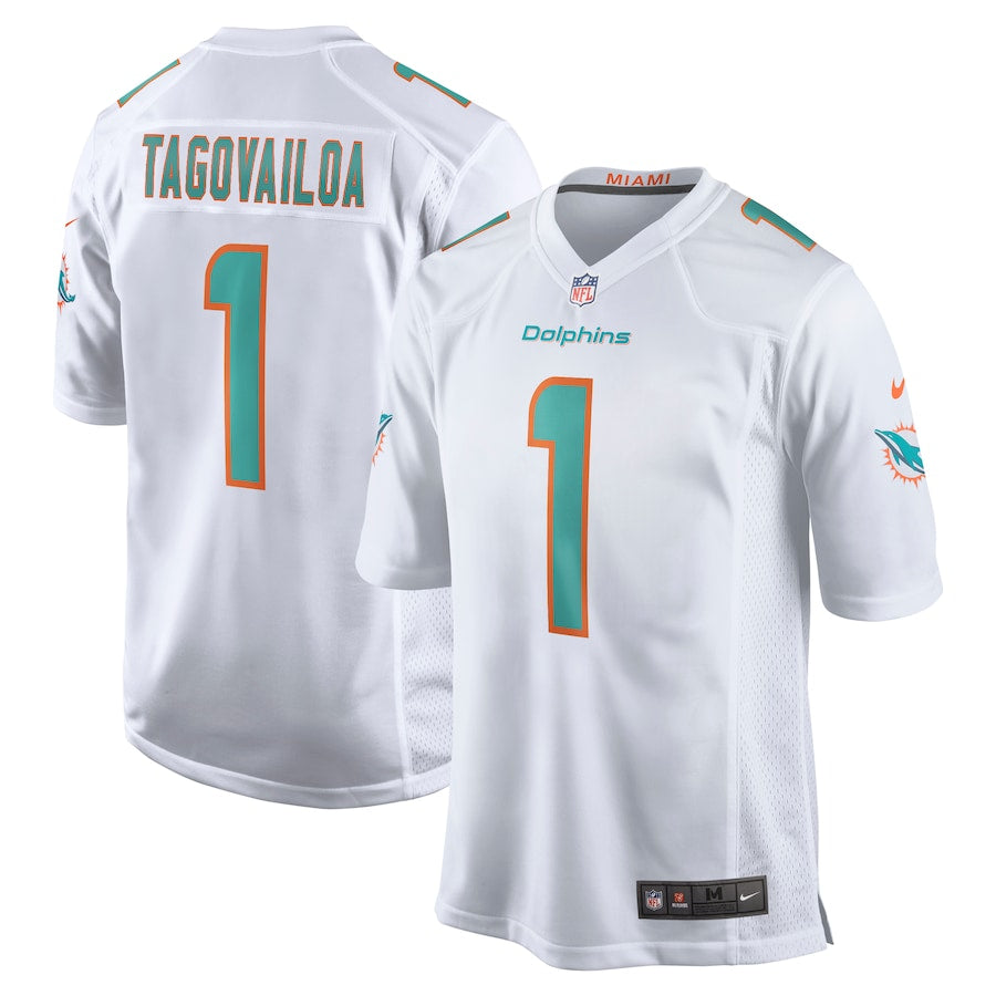 Tua Tagovailoa Miami Dolphins Nike Game Player Jersey - White