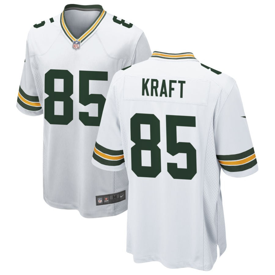 Tucker Kraft Green Bay Packers Nike Game Player Jersey - White