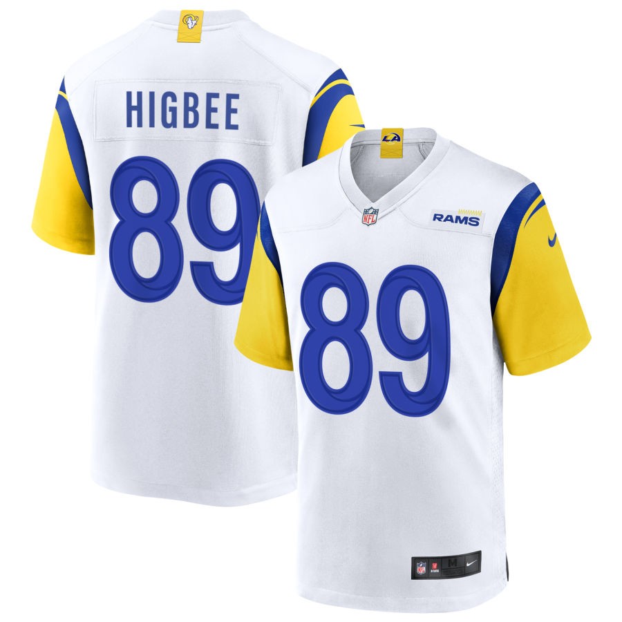 Tyler Higbee Los Angeles Rams Nike Game Player Jersey - White