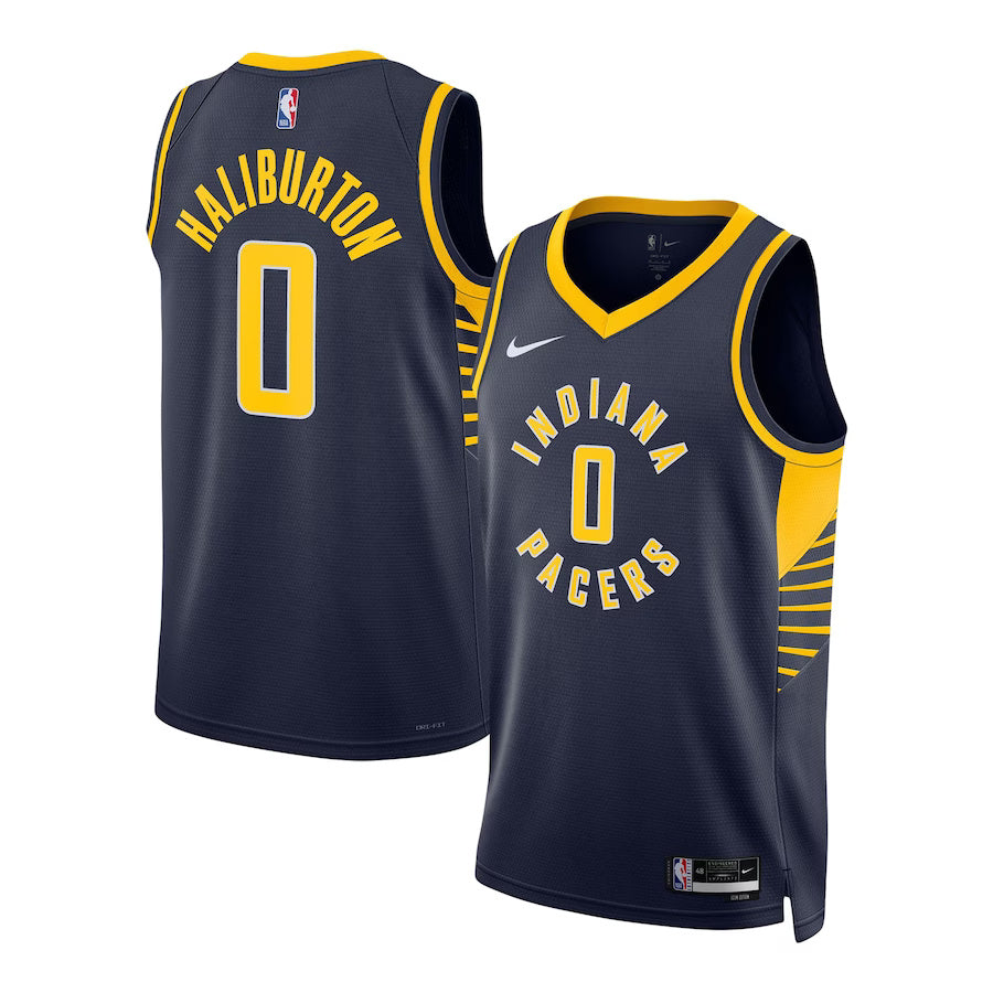 Tyrese Haliburton Indiana Pacers Nike Swingman Icon Jersey - Navy