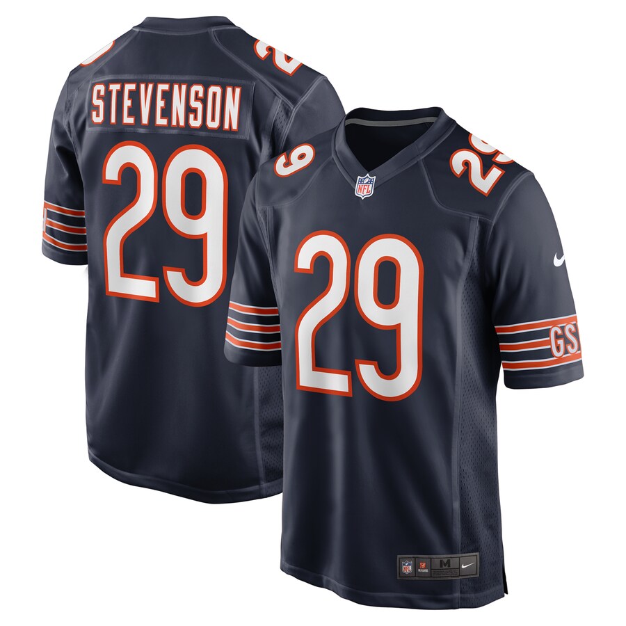 Tyrique Stevenson Chicago Bears Nike Game Player Jersey - Navy