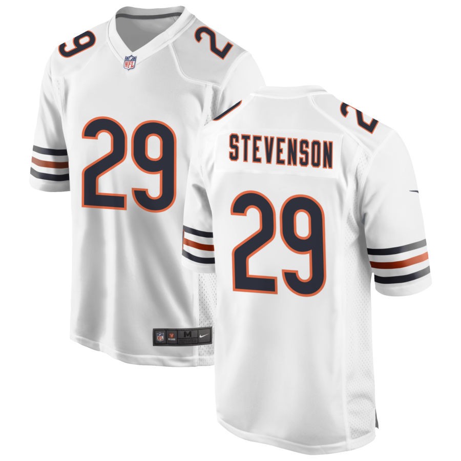 Tyrique Stevenson Chicago Bears Nike Game Player Jersey - White