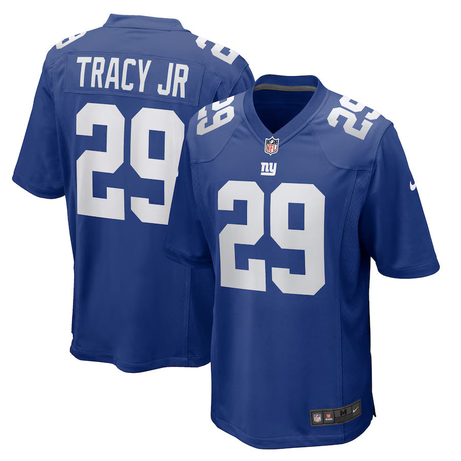 Tyrone Tracy Jr. New York Giants Nike Game Player Jersey - Royal